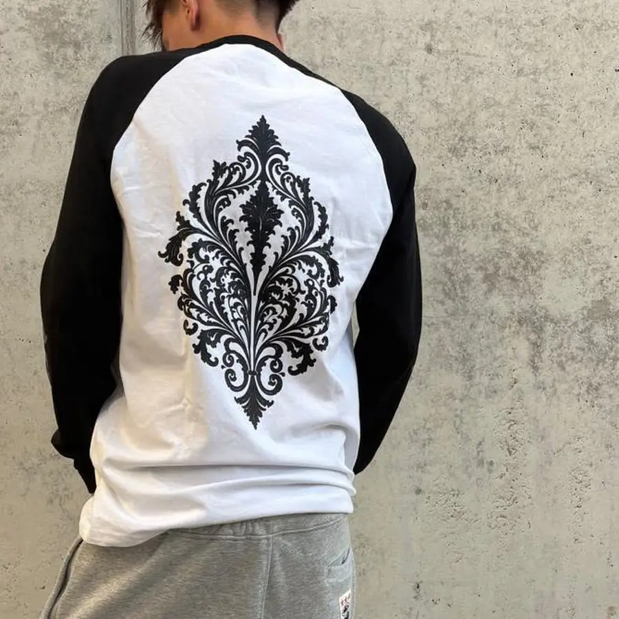 4SPECIAL Black/White longsleeve, back